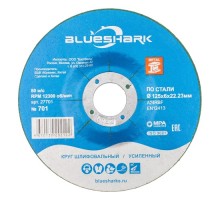 Шлифовальный круг по металлу BLUESHARK №701, 125*6.0*22 мм тип 27 27701