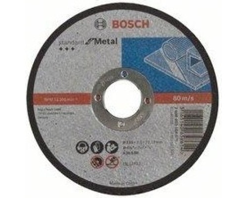 Круг отрезной по металлу BOSCH 115х2,5х22.2 мм A30S-BF Standard for Metal [2608603164]