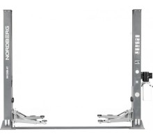Подъемник автомобильный NORDBERG N4120BE-4G 380v 2х стоечный 4т с электростопорами (серый) [ЦБ-00017063]