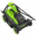 Газонокосилка аккумуляторная GREENWORKS 2520807UB 40V, 36 см, бесщеточная, c 1хАКБ 4 Ач и ЗУ купить с доставкой и официальной гарантией