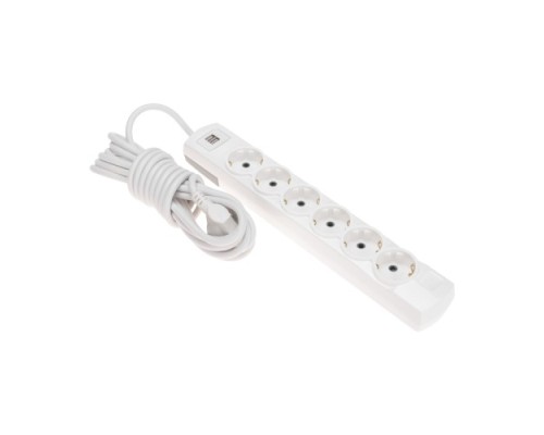 Удлинитель REXANT 13-4123 PREMIUM 6 гнезд, 5м, 3х1,5мм², с/з, 2 USB, белый Удлинитель REXANT 13-4123 PREMIUM 6 гнезд, 5м, 3х1,5мм², с/з, 2 USB, белый