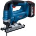 Лобзик аккумуляторный BOSCH GST 185-LI [06015B3023] Скобовидная рукоятка