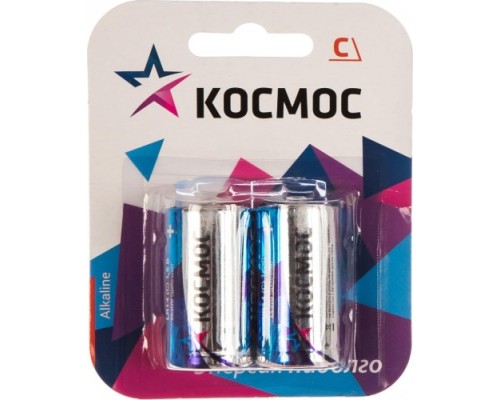 Элемент питания КОСМОС LR14MAX2BL Космос 2*BL [KOCLR14MAX2BL]