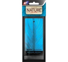 Ароматизатор подвесной картонный RUSEFF NATURE LINE дыхание океана 27571N 27571N