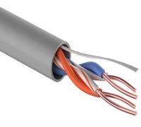 Кабель Proconnect U/UTP, CAT 5e, PVC 2x2x0,48мм, внутренний, серый, 305м 01-0027