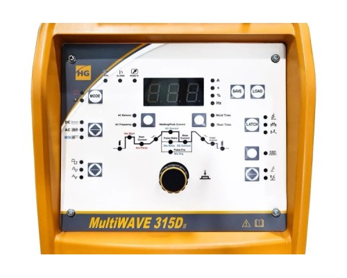 Аппарат аргонно-дуговой сварки Hugong MultiWAVE 315D III AC/DC без БО, тележки и горелки 040727