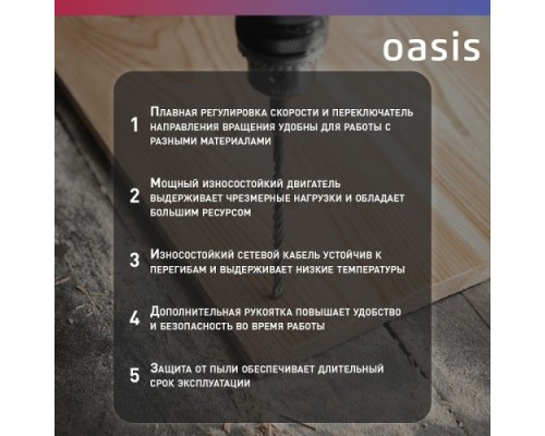 Перфоратор OASIS PR-170V [4640039484028]