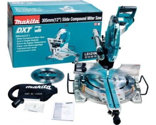 Пила торцовочная сетевая MAKITA LS 1219 L [LS1219L]