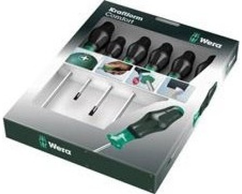 Набор отверток WERA Kraftform Comfort 1335/1350/1355/6 SATZ 6TLG / 6 PCS WE-031553 [WE-031553]