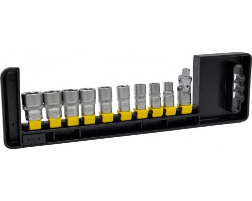 Набор головок 1/4" BERGER BG2032 SuperLock, 10 предметов (6-14 мм)
