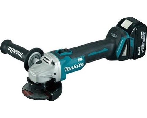 Аккумуляторная болгарка MAKITA DGA 504 RME бесщеточная [DGA504RME]