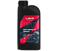 Масло для мотоциклов LAVR MOTO GT OFF ROAD 4T 10W40 SM, 1 л Ln7723