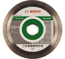 Алмазный диск для резки керамики BOSCH 125-22,23, мм Standard for Ceramic 10 шт в уп. [2608603232]