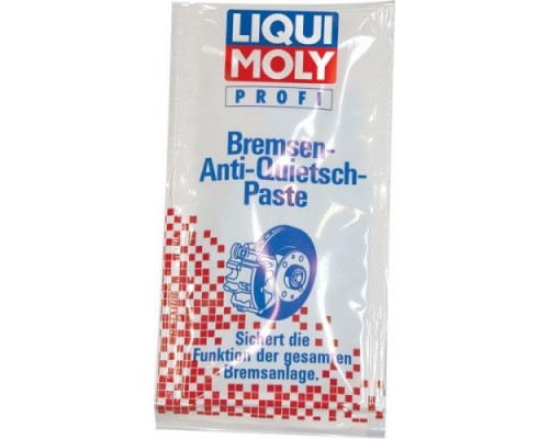 Синтетическая смазка для тормозной системы LIQUI-MOLY Bremsen-Anti-Quietsch-Paste 0,01 л. 7585 [7585]