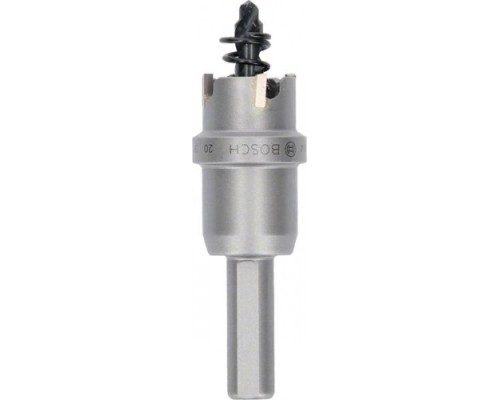Коронка биметаллическая BOSCH Precision for Sheet Metal твердосплав 20 мм с напайками [2608594131]
