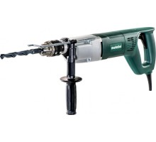 Дрель безударная сетевая METABO BDE 1100 двухскоростная  [600806000]