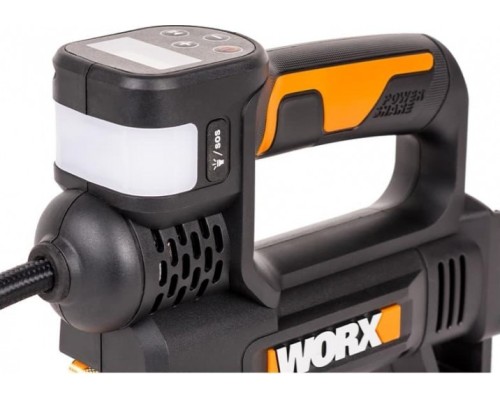 Компрессор автомобильный Worx WX092.9 без АКБ и ЗУ, с фонарем [WX092.9]