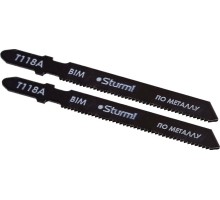 Пилки по металлу Sturm T118A 2шт., мягкой стали 5250702