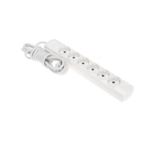 Удлинитель REXANT 13-4113 PREMIUM 6 гнезд, 3м, 3х1,5мм², с/з, белый
