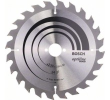 Пильный диск по дереву BOSCH 230х24х30 OPTILINE WOOD [2608640627]