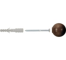 Ограничитель хода двери FISCHER TS - 8 BR коричневый 60540 60540