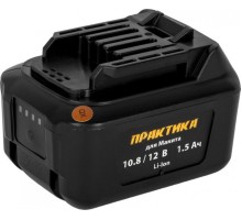 Аккумулятор ПРАКТИКА для MAKITA 10.8/12В, 1.5Ач, Li-Ion, Слайдер, короб 791-776