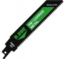 Полотна для сабельных пил D.BOR 115/150*3 мм HM / CARBIDE / METAL по металлу 1 шт. D-232-150D4-01