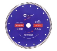 Алмазный диск универсальный Cutop Profi 230x3.0x10x22.2 мм сверхтонкий, супер-турбо, мелки 65-23030