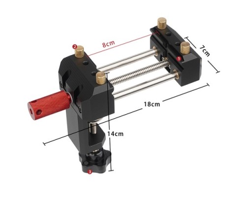 Тиски WOODWORK CLM-070 верстачные 80 мм