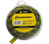 Леска триммерная CHAMPION Tornado 3.0мм/ 44м витой квадрат (C7053) C7053