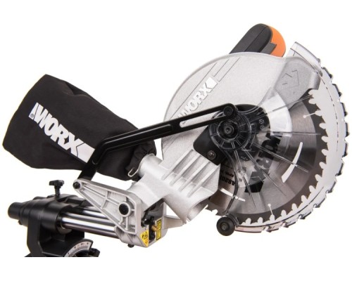 Пила торцовочная аккумуляторная Worx WX845.9 20В, 216 мм, без АКБ и ЗУ Пила торцовочная аккумуляторная Worx WX845.9 20В, 216 мм, без АКБ и ЗУ