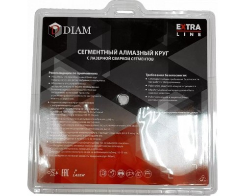 Алмазный диск для резки керамики DIAM 1A1R Керамика-PD Extra Line 350x2,2x7,0x60/25,4 [000668]