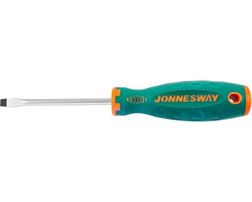 Отвертка шлицевая JONNESWAY D71S6100 ANTI-SLIP GRIP, SL6.5х100 мм [049954]