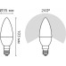 Лампа светодиодная GAUSS Свеча 9.5w 950lm 4100к e14 led [103101210]