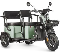 Трицикл WANSHIDA LC300 зеленый-3076 025552-3076