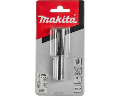 Фреза по дереву MAKITA D-67929 пазовая с 2 режущ. кромками 12x32x12x73x2t