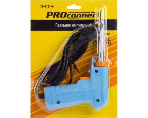 Паяльник PROconnect П0161-4 двухрежимный, серия classic, 30/70вт, 230в, блисте [12-0161-4]