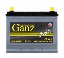 Аккумулятор GANZ ASIA 75 A/ч обратная R+ 260x175x225 EN640 A [GAA750]