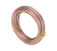 Кабель акустический REXANT 01-6204-3-05 2х0,75мм², прозрачный BLUELINE, 5м