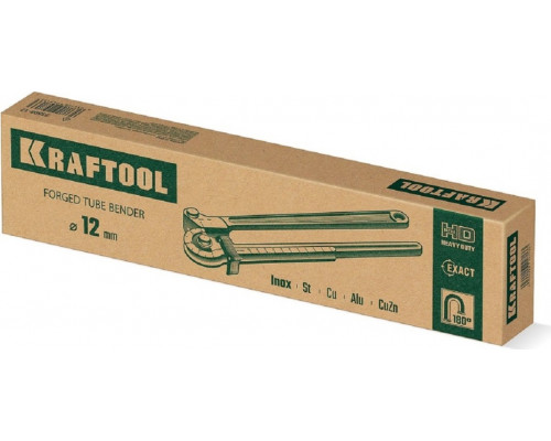 Трубогиб рычажный KRAFTOOL 23508-12 кованый из нержавеющей стали