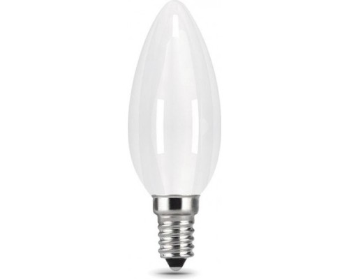 Лампа светодиодная GAUSS Свеча filament 5w 420lm 2700к е14 milky led [103201105]