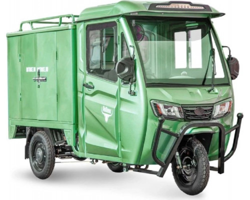 Трицикл грузовой электрический RUTRIKE КАРГО Кабина Дуал Зеленый-2755 024460-2755 купить с доставкой и официальной гарантией