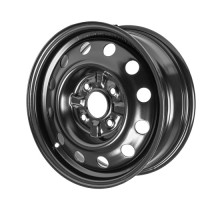 Диск штампованный GANZ R15 6J 4x114.3/66.1 ET45 Black GRN15057