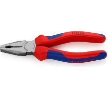 Плоскогубцы KNIPEX 0302160SB 160 мм комбинированные [KN-0302160SB]