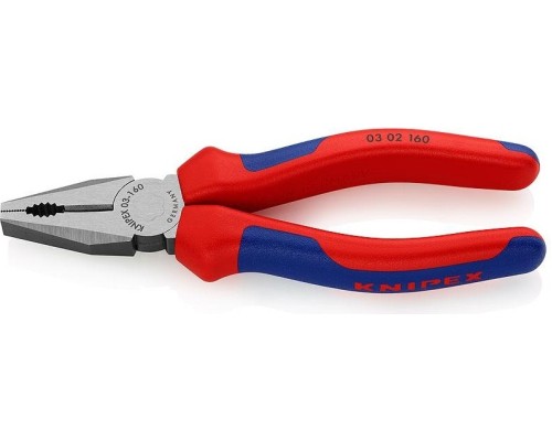 Плоскогубцы KNIPEX 0302160SB 160 мм комбинированные [KN-0302160SB]