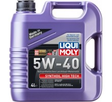 Масло моторное LIQUI MOLY SAE  5W40 Synthoil High Tech   4 л 1915/2194 синтетическое [2194/1915]