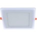 Потолочный светодиодный светильник GAUSS BL124 backlight кв 12+3w 960lm 3000k 3 реж.