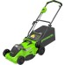 Газонокосилка аккумуляторная GREENWORKS GD40LM16X, 40V 41 см бесщеточная, без АКБ и ЗУ [2517907]