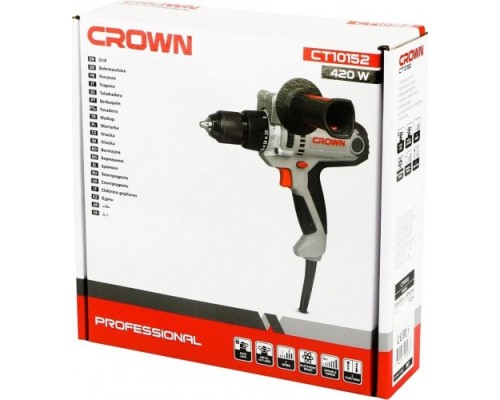 Шуруповерт сетевой Crown CT10152