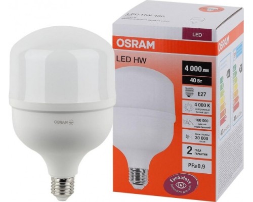 Лампа светодиодная OSRAM LED HW 40w/840 230v e27 [4058075576810]